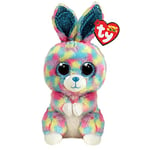 Ty Beanie Boo's-Peluche Hops Le Lapin 15 cm-TY36568, TY36568, Multicolore, Small