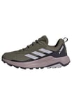 adidas Femme Terrex Anylander Hiking Shoes Chaussures de randonnée, Olive Strata/Silver Dawn/Amber Tint, 42 2/3 EU