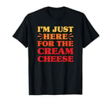 Cream Cheese I Love Cream Cheese Funny Food Lover T-Shirt