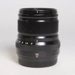 Fujifilm Used XF 50mm f2 R WR Standard Prime Lens Black