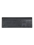 Targus EcoSmart - keyboard - sustainable energy harvesting full size - QWERTY - Spanish - black Input Device - Tastatur - Spansk - Sort