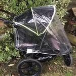 PVC Raincover Rain Cover  Fits Hauck Runner 3 Wheel Pushchair