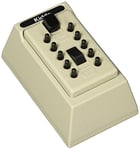 Kidde AccessPoint 001409 KeySafe Original Push Button Combination Permanent Key Lock Box, 5-Key, Clay