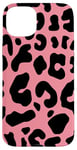 iPhone 15 Plus Pink Leopard Cheetah Print Phone Case Animal For Women Cute Case