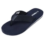 riemot Tong Homme, Flip Flop, Tongue, Chaussures Ete de Plage et Piscine, Légères, Confort Marin EU 44