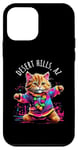 iPhone 12 mini Desert Hills Arizona Dancing Cat Colorful Cute Kitty Design Case