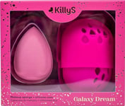 Killys_Galaxy Dream Makeup Sponge With Silicone Case