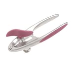 Wiltshire Colour Rush Can Opener, Chrome Plated, Anti-Slip Comfortable Soft Grip Ergonomic Easy Turn Handle, Robust Manual Tin Opener, Heavy Duty, Sharp Cutting Blades, Strong, Pink, 15.5x4.5x6.2cm