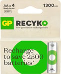 Gp Recyko Aa-batteri 1300mah 4-pack