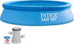 Intex 28118NP piscine hors sol Piscine gonflable Rond 3077 L Bleu