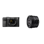 Sony Alpha 7C II, Appareil Photo Plein Format Hybride Compact à Objectif Interchangeable en kit avec Le FE 28-60mm Noir + SEL24F28G, Monture E - Objectif Plein Format FE 24mm f/2.8 G