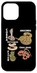 Coque pour iPhone 12 Pro Max Différents types de serpents pour les amateurs de serpents Reptile Zoo