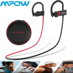 MPOW Wireless Bluetooth 5.0 Headphones Earphones Ear hook For iPhone Android