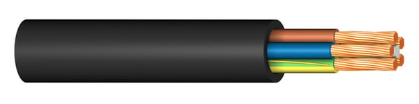 Jordkabel RXQ Xtra 1Kv Dca (3G1,5, löpmeter)