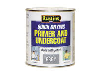 Rustins Quick Dry Primer & Undercoat Grey 2.5 litre RUSQDPUG25L