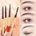 (Grey）Eyebrow Pencil Waterproof Small Gold Bar Small Professional XXL ZZ1 XXA