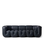 de Sede - DS-707 Modular Sofa 200 cm, Leather Cat. Touch Col. Black - Sofaer - Philippe Malouin - Svart