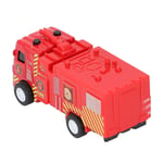 4pcs Children Fire Truck Toy Fire Engine Toy Miniature Fire Truck Toy Kids Part