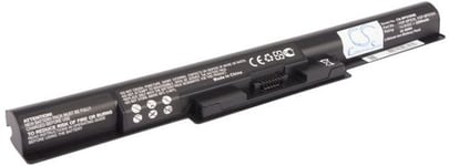 Kompatibelt med Sony SVF1521V3CW, 14,8V, 2200mAh