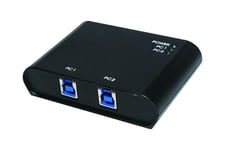 LogiLink USB 3.0 Sharing Switch - USB-delning switch till periferiutrustning - 2 portar