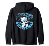 The Smurfs Smurfy Christmas With Baby Smurf Zip Hoodie