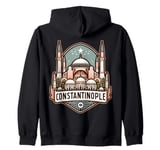 Constantinople Byzantium Souvenir Memorabilia Hagia Sophia Zip Hoodie