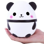 Jumbo Kawaii Panda Squishy Animal Doll mjuk klämleksak White 13cm*10cm