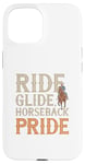 Coque pour iPhone 15 Citation d'équitation Western Riding - Country Horse Rider