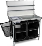 Kampa Dometic Chieftain Portable Camping Field Kitchen Stand & Sink - 2022 Model