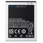 Batterie EB-F1A2GBU EBF1A2GB pour t�l�phone SAMSUNG I9103 Galaxy Z 1650mAh 3.7V