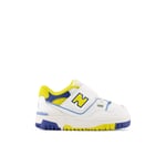 New Balance Boys Boy's Infants 550 Bungee Lace With Top Strap Trainers in White - Size UK 5.5 Infant