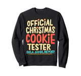 Official Christmas Cokie Tester Eat Judge Repeat Food Lover Sweatshirt