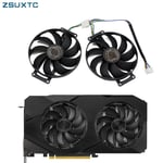 FDC10H12S9-C T129215SU 6PIN GTX1660 RTX 2060 Super GPU Ventilateur pour ASUS GTX 1660 1660Ti touristes EVO OC RTX2070 rougeCarte Refroidisseur Ventilateur