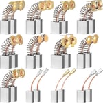 Tlily - 24 PièCes Moteur ÉLectrique Balais Balais de Charbon PièCe de Rechange pour Outil ÉLectrique de RéParation 12 Tailles DifféRentes