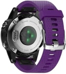 Garmin Fenix 7S Pro      Silicone Strap   Purple