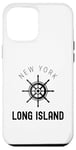 iPhone 12 Pro Max Long Island New York Vintage LI NY Ship Wheel Est 1640 Case