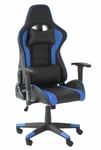 New X Rocker Alpha eSports Ergonomic Adjustable Seat Office Gaming Chair - Blue