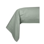 STOF - Bolster pillowcase - Size 45 x 185 cm - 100% organic cotton - Quality - Oeko-Tex certified - Colour Khaki - Horizon model - Bed linen for home - Soft and comfortable