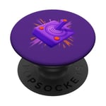 Graphique d'une console de jeu rétro PopSockets PopGrip Adhésif