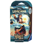 Ravensburger Disney Lorcana Trading Card Game for Adults and Kids Age 8 Years Up - Starter Deck A - Set 6: Azurite Sea - Collectable TCG