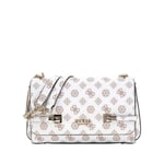 Sac à main porté épaule logotypé FEMME Guess blanc