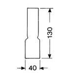 Lampeglass til parafinlampe 66078