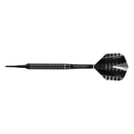 Darts Harrows Noctis 90% Softip, 3 kpl, musta, harmaa