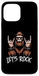 Coque pour iPhone 13 Pro Max Let's Rock Sasquatch Bigfoot