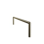 Carpe Diem Beds - Reling Sängben 210 cm Brass 13 cm 2-P - Sängben - Svart