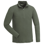 Pinewood Abisko Merino Base Layer Half Zip 5406 (Färg: Mossgrön, Storlek: Medium)