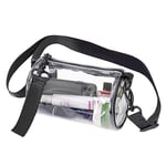 Kirkas laukku Stadion-hyväksytty, kirkas kukkaro, kirkkaat laukut naisten stadionille, kirkkaat Crossbody-laukut Kirkkaat stadionkassit naisille Pieni kirkas kukkaro Stadium PVC