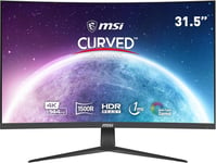 MAG 322UPF Écran gaming 32 pouces UHD - dalle Rapid IPS 3840 x 2160, 160 Hz / 1ms GtG, gamut sRGB 125,7 %, design sans cadre, DisplayHDR 400 - DP 1.4a, USB Type-C (DP alt., / PD 90W), HDMI