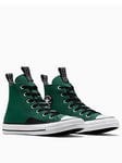 Converse Junior Sport Lux Chuck Taylor All Star Trainers, Green, Size 4 Older