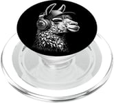 Lama a Casque DJ équipement de Concert de Musique Audiophile PopSockets PopGrip pour MagSafe